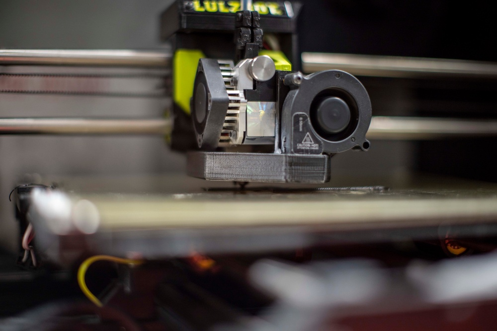 3D printing aboard USS Essex (LHD 2) during Noble Fusion