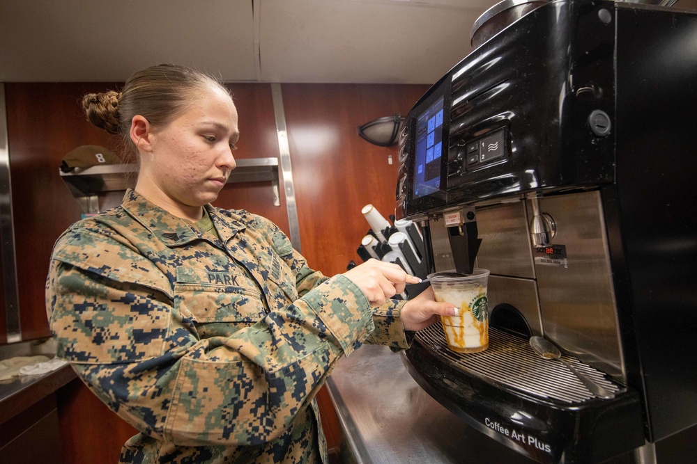 USS Makin Island Coffee Shop