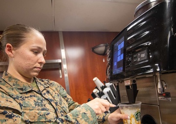 USS Makin Island Coffee Shop