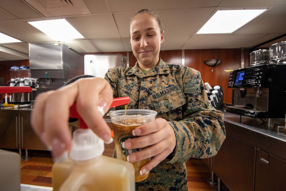 USS Makin Island Coffee Shop