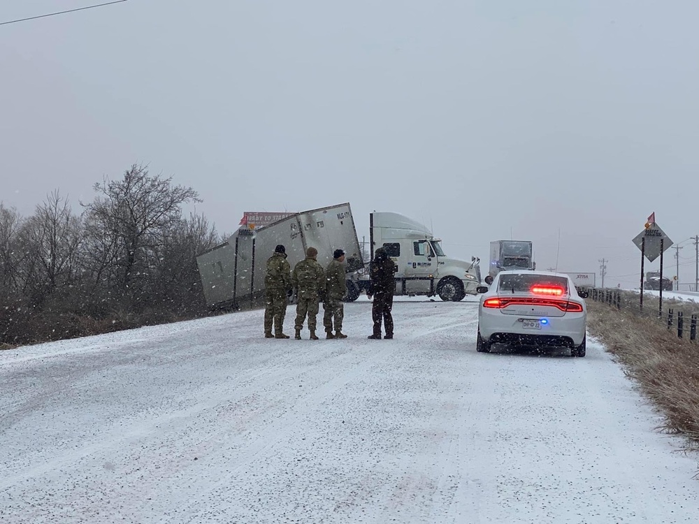 Oklahoma National Guard concludes stranded driver assistance mission