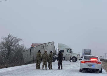 Oklahoma National Guard concludes stranded driver assistance mission