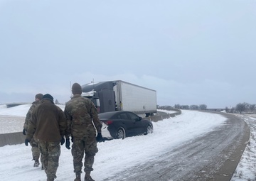 Oklahoma National Guard concludes stranded driver assistance mission