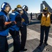 GHWB Sailors Practice Firefighting