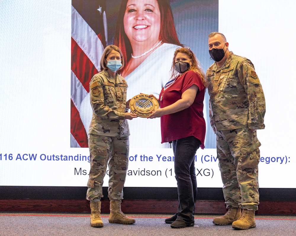 Photo of 116th ACW Outstanding Airman of the Year 2021