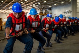 GHWB Sailors Heave Line