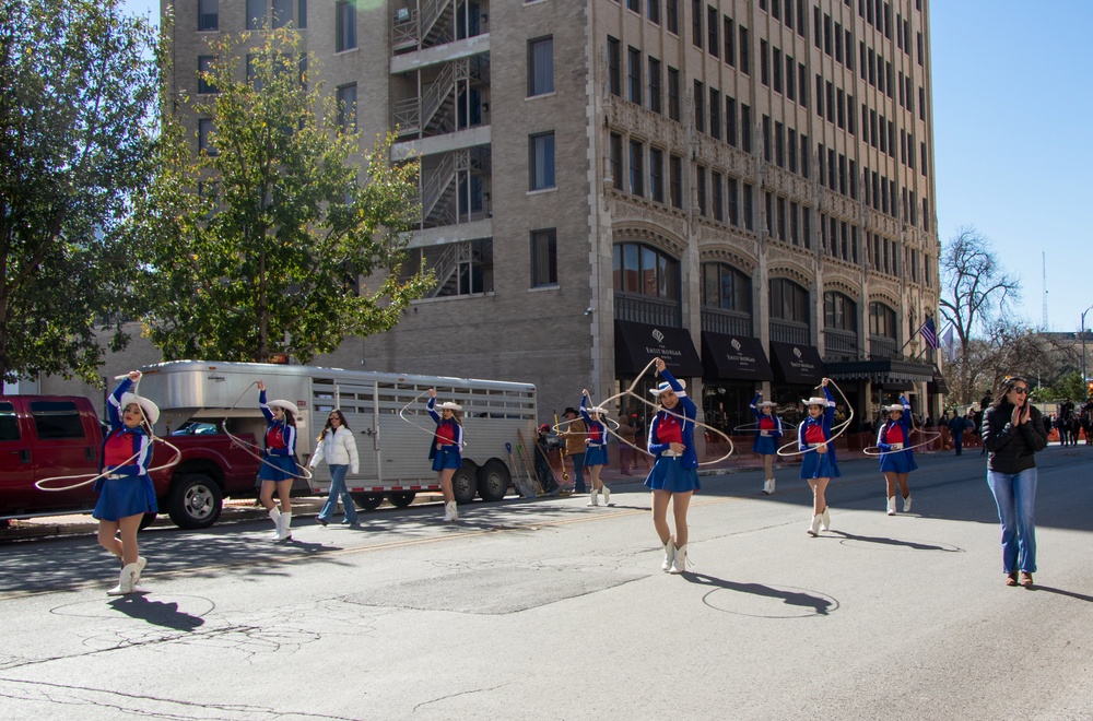 U.S. Army North participates in San Antonio Stock Show and Rodeo Western Heritage Parade