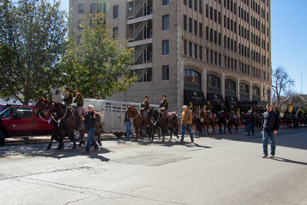 U.S. Army North participates in San Antonio Stock Show and Rodeo Western Heritage Parade