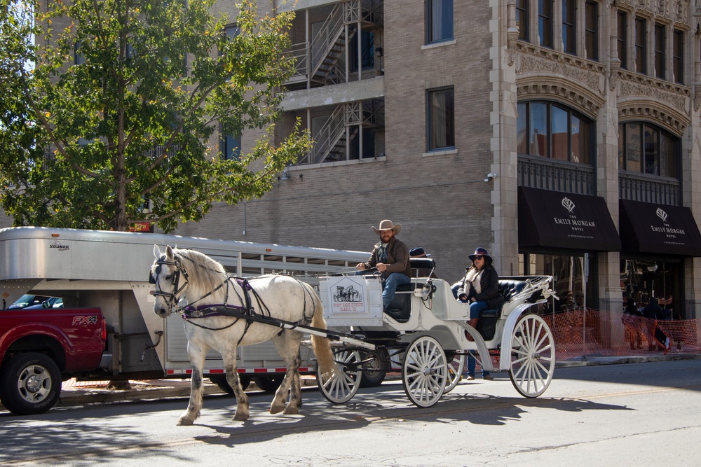 U.S. Army North participates in San Antonio Stock Show and Rodeo Western Heritage Parade