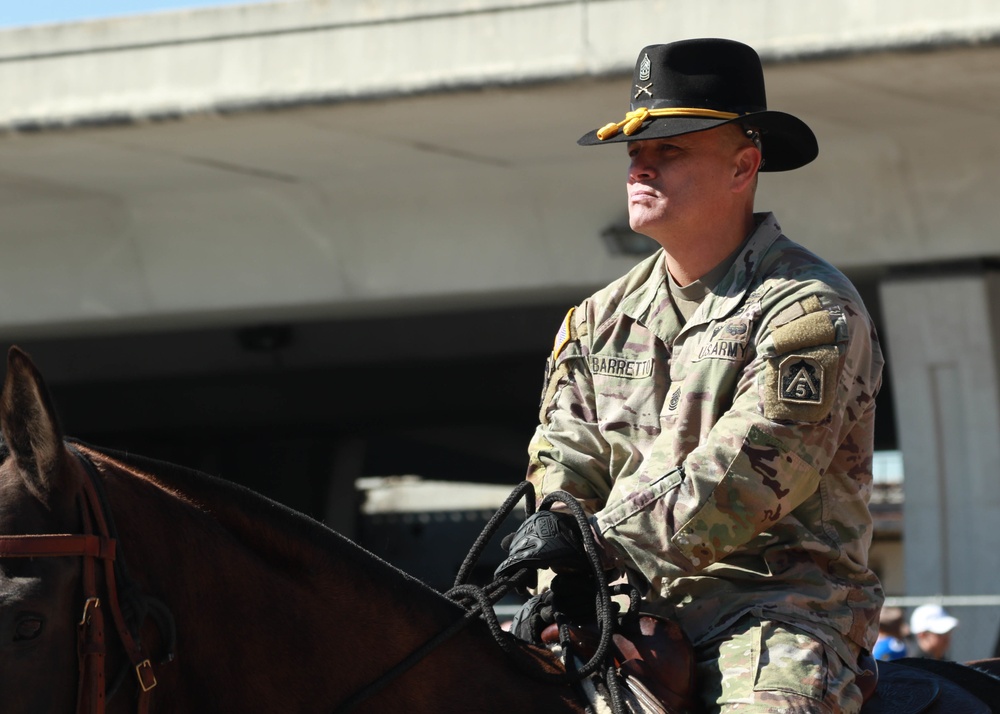 U.S. Army North participates in San Antonio Stock Show and Rodeo Western Heritage Parade