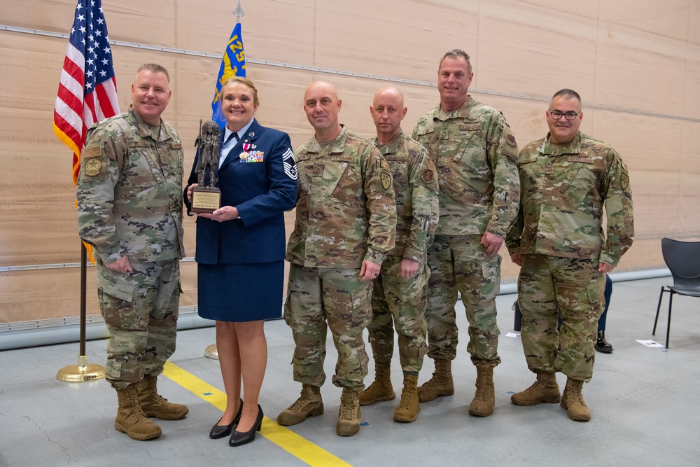 COMM Flight Chief Enlisted Manager Retires