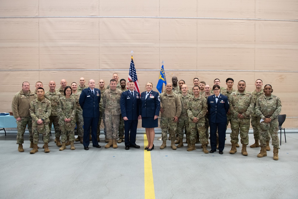 COMM Flight Chief Enlisted Manager Retires