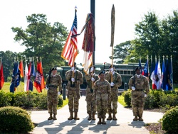 3rd Expeditionary Sustainment Command Cases its Colors [Image 1 of 40]