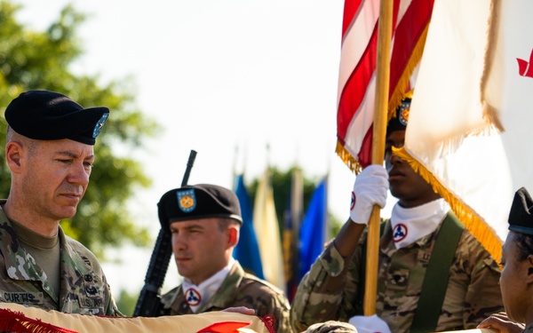 3rd Expeditionary Sustainment Command Cases its Colors