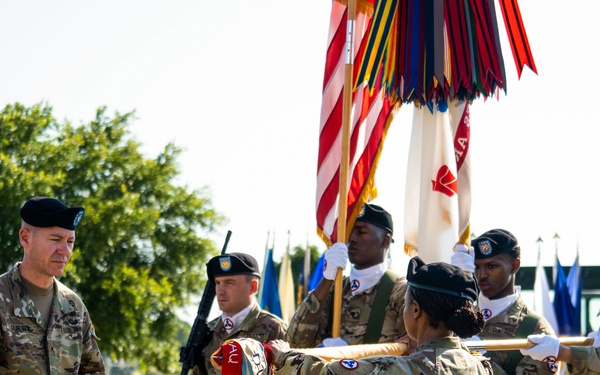 3rd Expeditionary Sustainment Command Cases its Colors