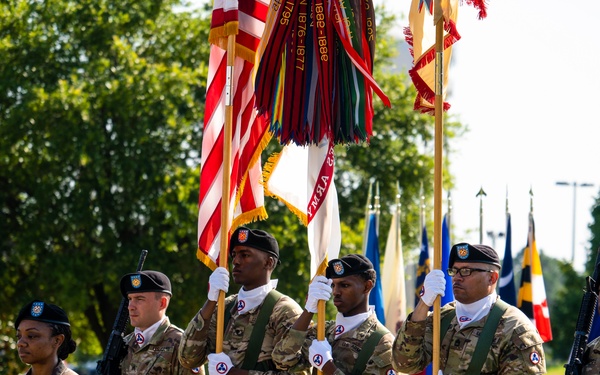 3rd Expeditionary Sustainment Command Cases its Colors