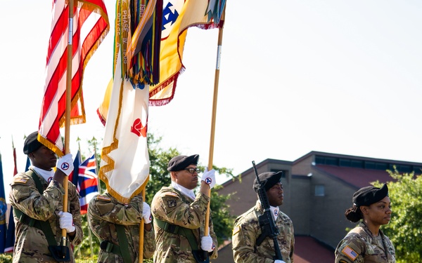 3rd Expeditionary Sustainment Command Cases its Colors