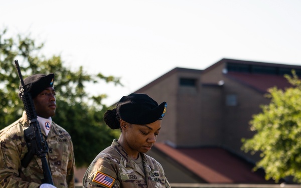 3rd Expeditionary Sustainment Command Cases its Colors