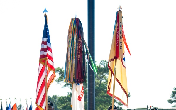 3rd Expeditionary Sustainment Command Cases its Colors