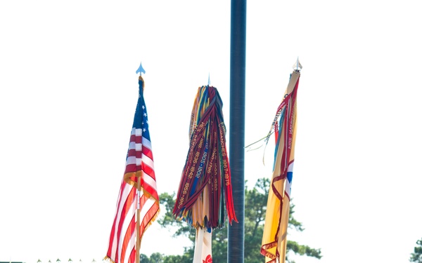 3rd Expeditionary Sustainment Command Cases its Colors