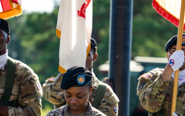 3rd Expeditionary Sustainment Command Cases its Colors