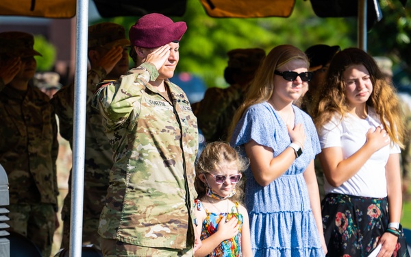 3rd Expeditionary Sustainment Command Cases its Colors