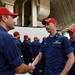 U.S. Coast Guard Polar Star (WAGB 10) inducts new red nose sailors