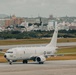 U.S. Marines work with the U.S. Navy on refueling a P-8A Poseidon during Noble Fusion