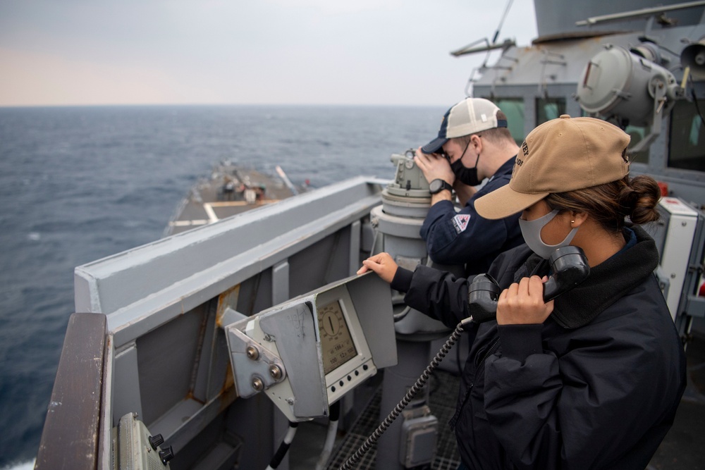 USS Dewey Participates in Exercise Noble Fusion