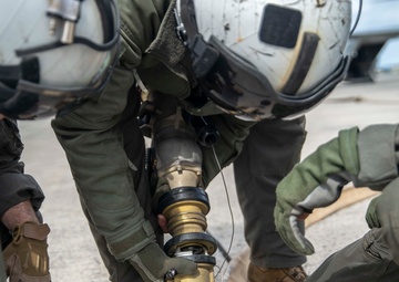 11th MEU refuels P-8A Poseidon during Noble Fusion