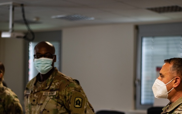 164th Air Defense Artillery Brigade unit meeting
