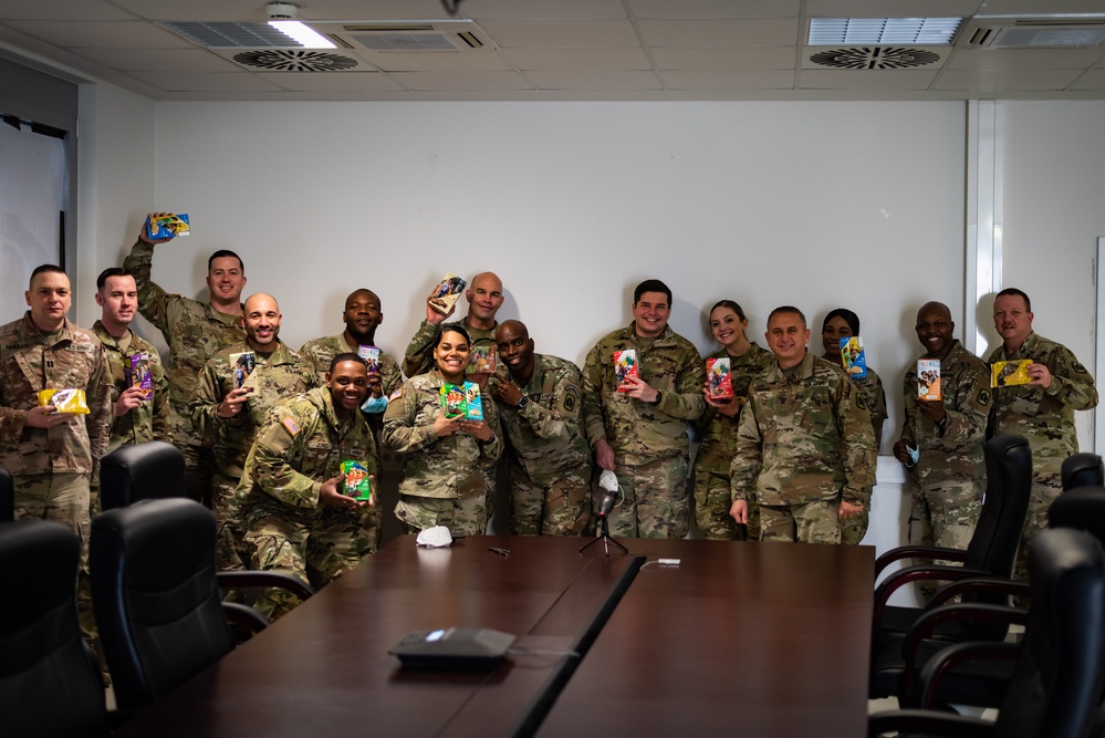 164th Air Defense Artillery Brigade unit meeting