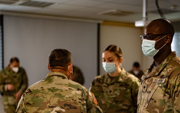 164th Air Defense Artillery Brigade unit meeting
