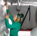 Abraham Lincoln Sailors conduct aircraft maintenance