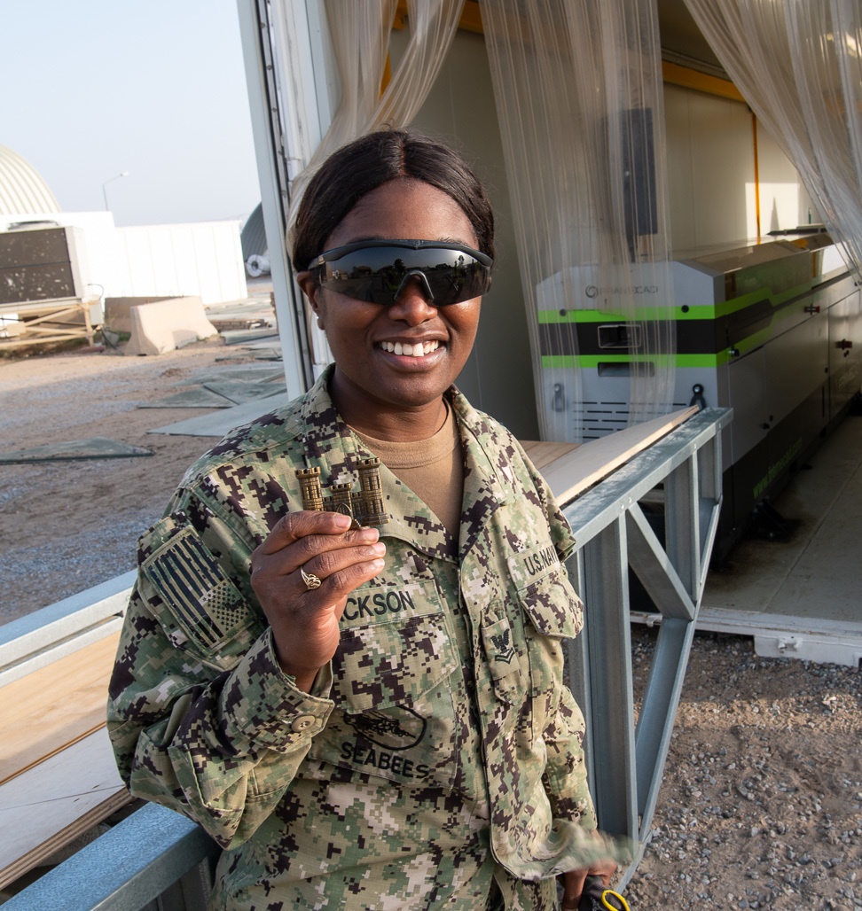 USACE commanding general meets with Navy Seabees and Army engineers