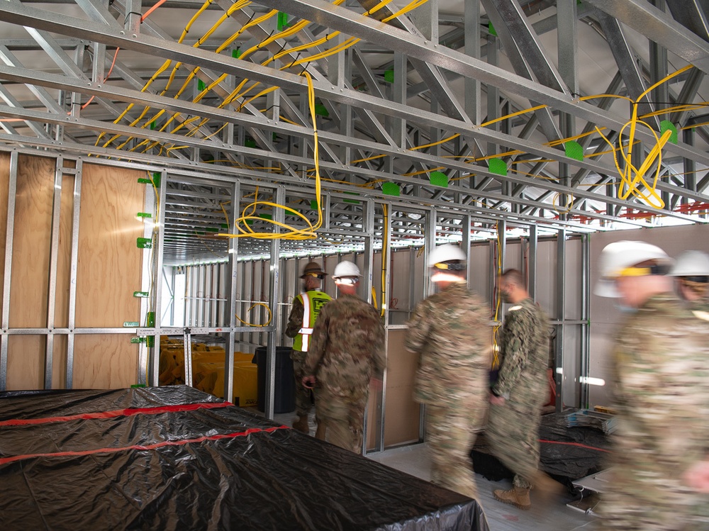 USACE commanding general meets with Navy Seabees and Army engineers