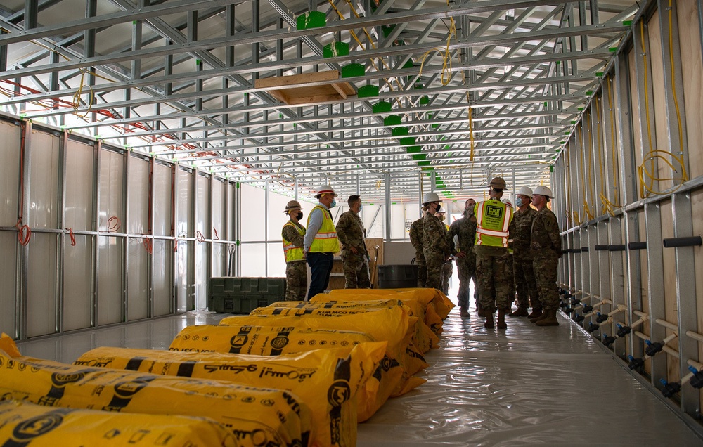 USACE commanding general meets with Navy Seabees and Army engineers