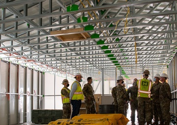 USACE commanding general meets with Navy Seabees and Army engineers