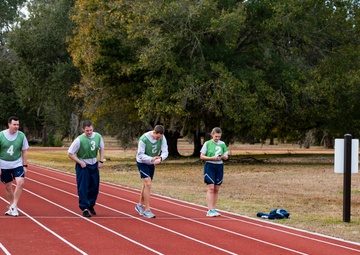 Reservists from Joint Base Charleston conduct PT testing for first time since pandemic