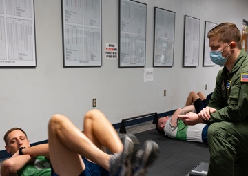 Reservists from Joint Base Charleston conduct PT testing for first time since pandemic
