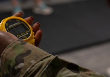 Reservists from Joint Base Charleston conduct PT testing for first time since pandemic