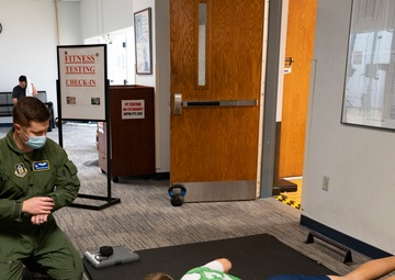 Reservists from Joint Base Charleston conduct PT testing for first time since pandemic