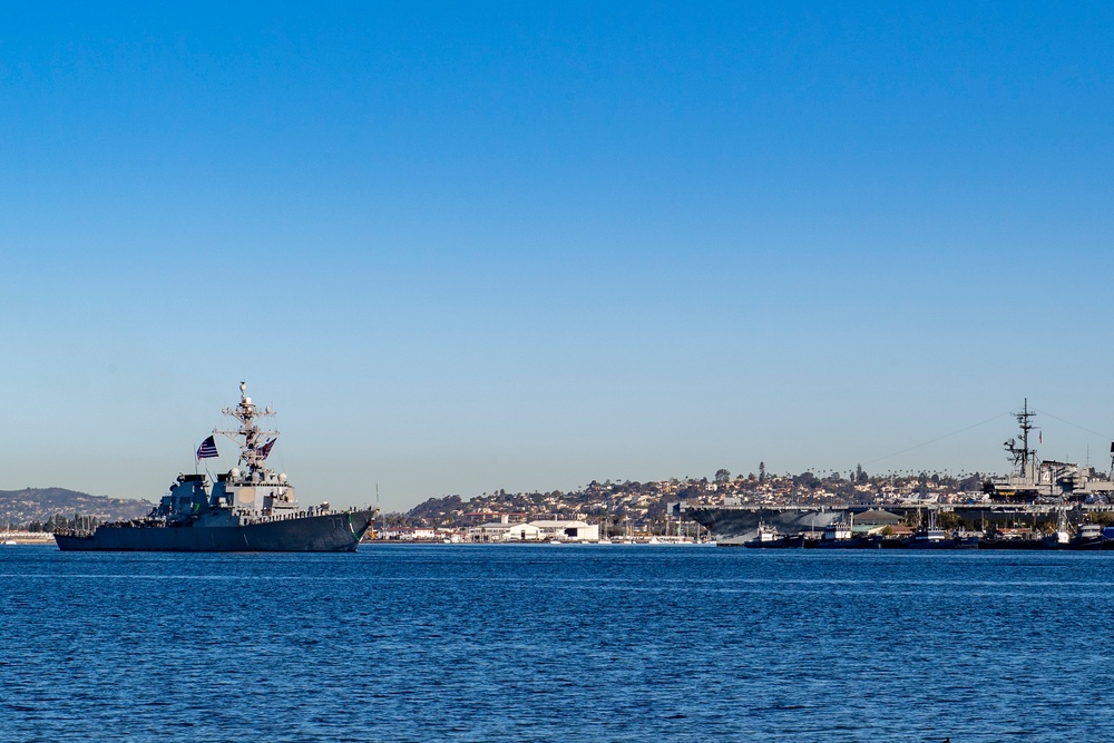 USS O'Kane Returns from Deployment
