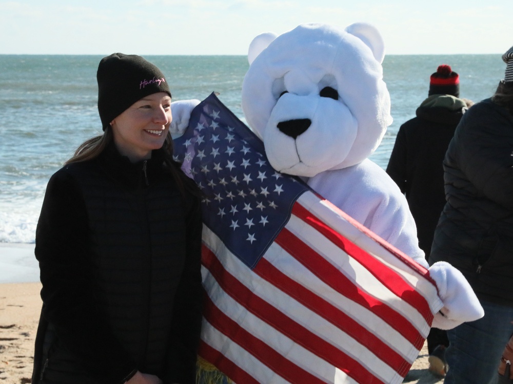 The first annual 1LT Juan Fajardo Polar Plunge