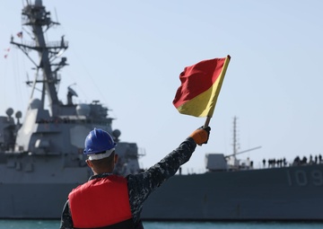 USS Jason Dunham Visits Egypt
