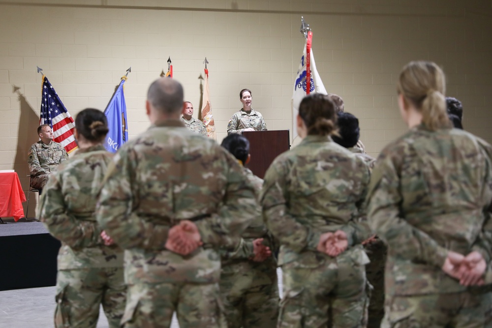 Oklahoma National Guard unit receives Meritorious Unit Commendation