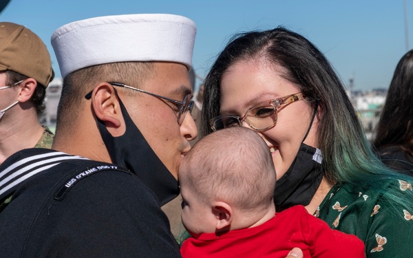 USS O'Kane Returns to Homeport