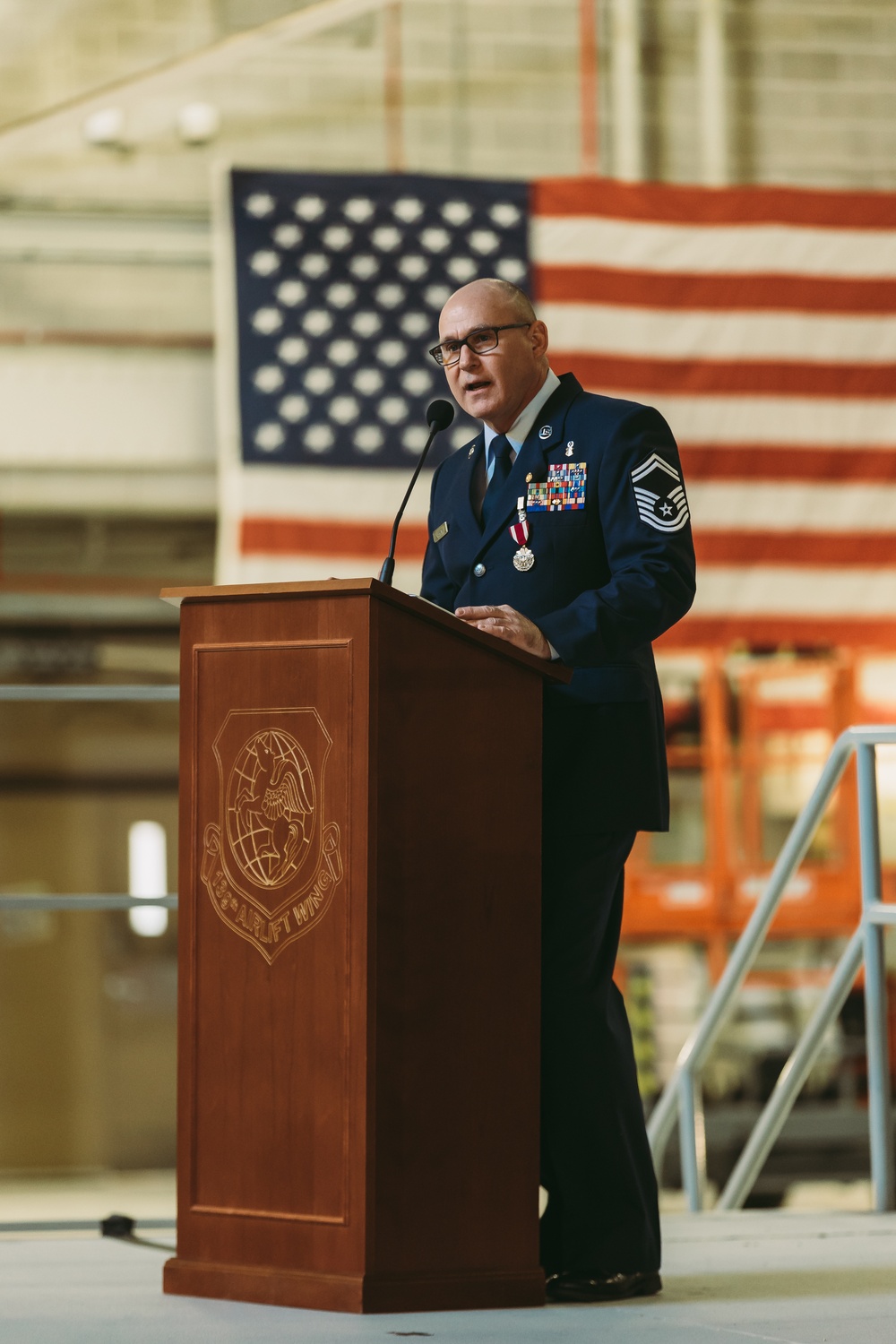 Senior Master Sgt. Stephen Lorenz retires from the 139th Airlift Wing