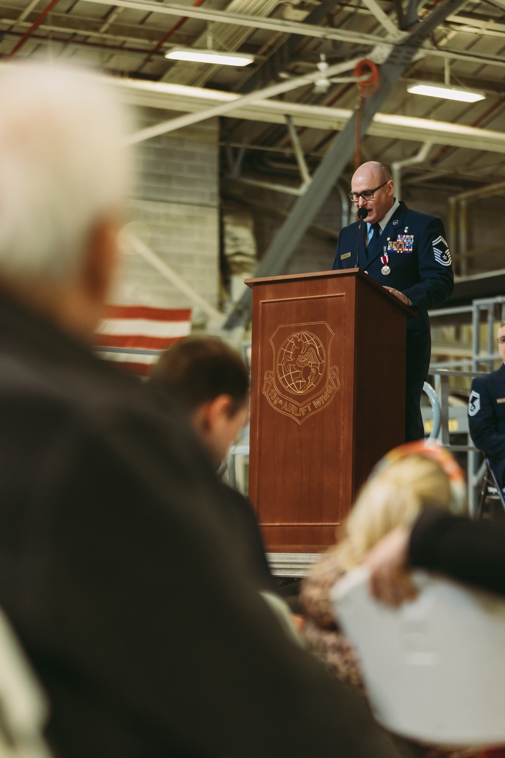 Senior Master Sgt. Stephen Lorenz retires from the 139th Airlift Wing