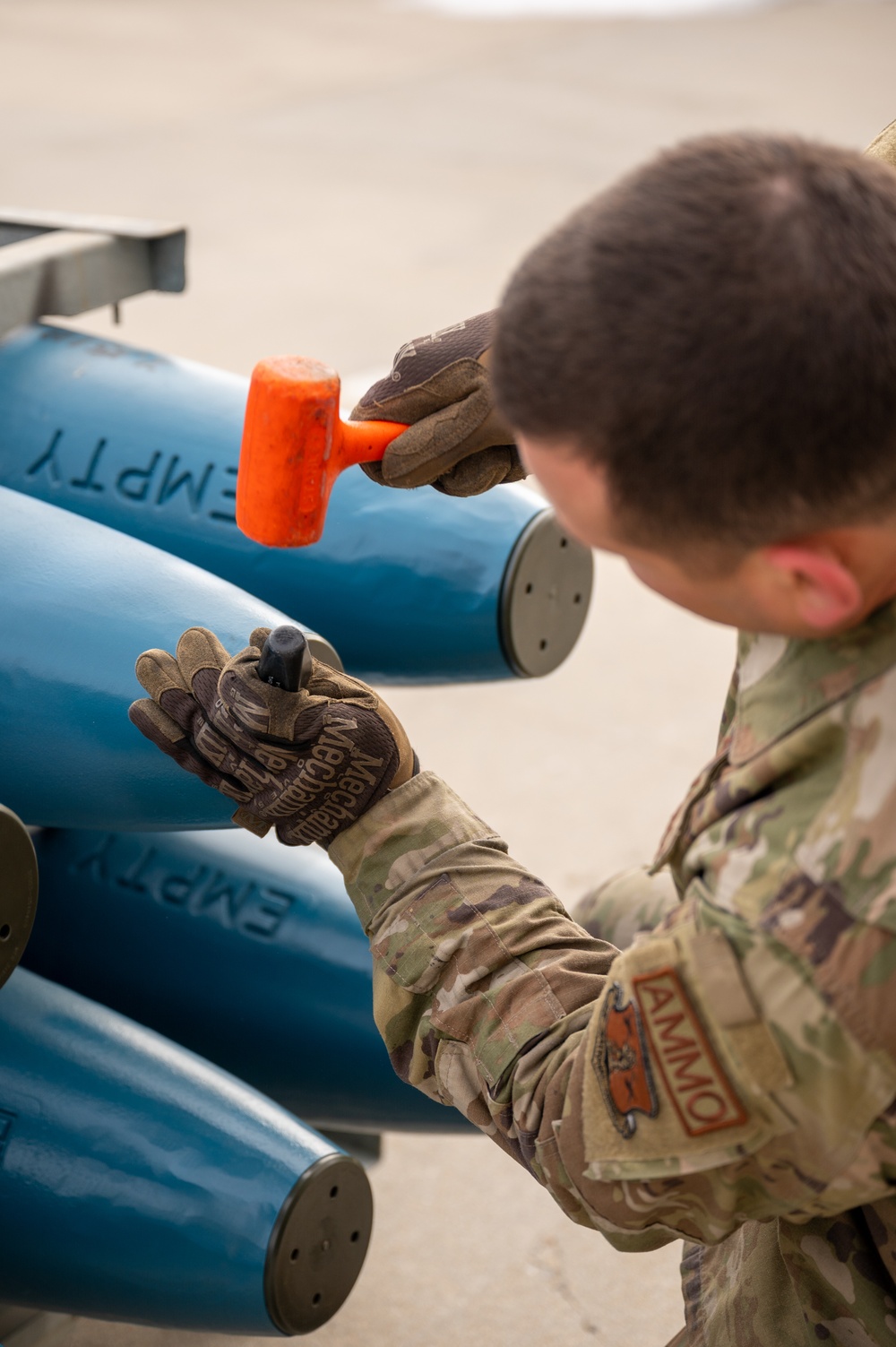 Ammo troops; Doing more, with less.